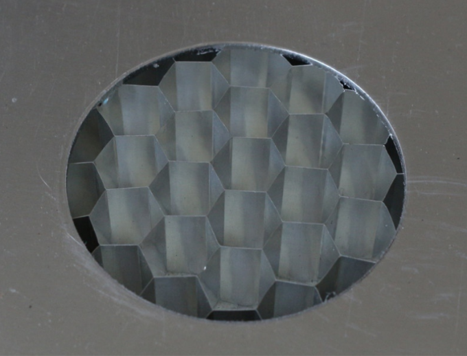 Aluminiumbienenwaben-Platten-Architekturkaltfassaden 14mm Stärke-1.5*3m