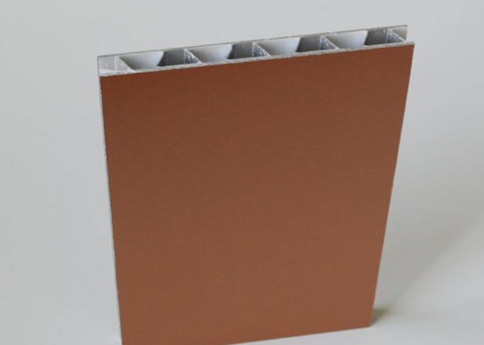 Starker Starrheits-Fäule-Beweis-gewölbte Aluminiumsandwich-Platten-Breite 1000mm