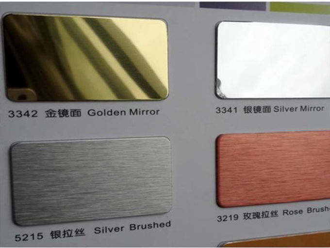 Spiegel anodisieren zusammengesetzte Aluminiumplatte für Stärke der Innenwand-Dekorations-2mm
